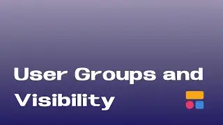 Dynamic Pages and Blocks with User Groups and Visibility