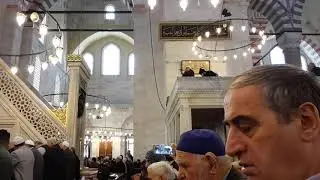 Süleymaniye Camii 24.02.2017 cuma iç ezan