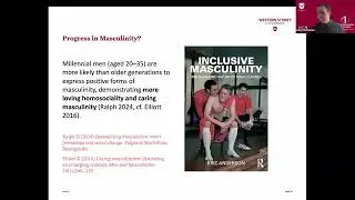 Masculinity, Backlash and Antifeminism - Associate Prof. Lucy Nicholas