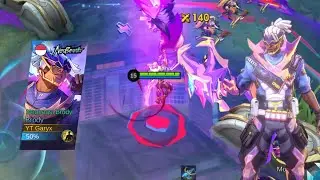 GAMEPLAY BRODY NEOBEAST, MLBB NEOBEAST SKIN MOBILE LEGENDS NEW SKIN MLBB BRODY NEOBEAST