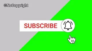 (No Copyright) Subscribe Green screen Intro | Green Screen | Chroma key | Nice Techno