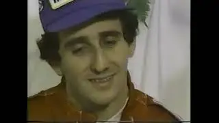Alain Prost after victory @ Nuerburgring 1984