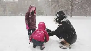 What First Day of Snow Look Like in New York Winter