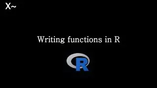 Writing functions in R