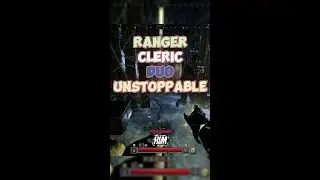 ranger cleric duo vs fighter wizard - dark and darker