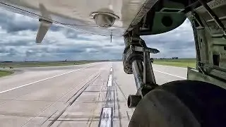 PBJ-1 Mitchell Bomber In-Flight Landing Gear View • Airshow