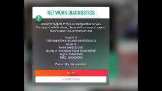 Latest fix ‘Unable to connect to the live configuration servers’ Error | forza Horizon 4