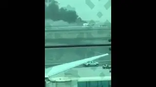 Un avion d'Emirates s'écrase à l'atterrissage