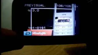 sony hc9 E (PAL). test, Prueba