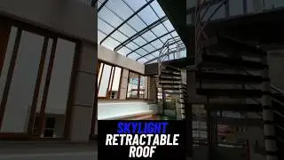 Megavent's Skylight Retractable Roof in India- www.megavent.co.in