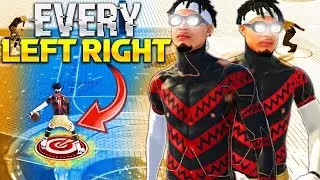 NBA 2K22 EVERY LEFT RIGHT SPAM IN THE GAME DRIBBLE TUTORIAL