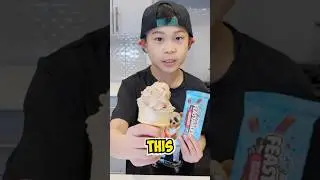 MrBeast Feastables Ice Cream 🍦 Homemade Ice Cream #mrbeast #food #kavenadventures
