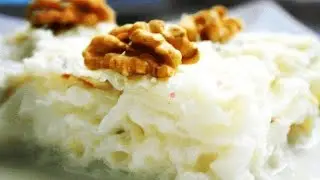 GÜLLAÇ🌹 GÜLLÁÇ. A Turkish dessert, the most popular and especially during Ramadan.