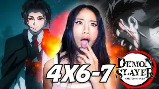 WHY IS MUZAN AURA FARMING?! Demon Slayer Season 4 Episode 6-7 Reaction