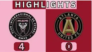 Messi Crazy Show 🔥 Inter Miami vs Atlanta United 4-0 Hіghlіghts & All Goals 2023