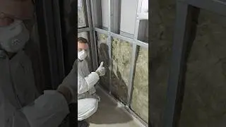 Утепление минеральной ватой каркаса бани ЛСТК 3.0 в Ленинградской области 