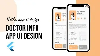 Flutter Doctor Info App UI Design - Speed Code
