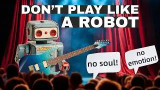 Don't Play Guitar Like A Robot!