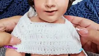 Learn to Knit a Beautiful Crochet Robe for Baby Jesus Step by Step! 🧶✨