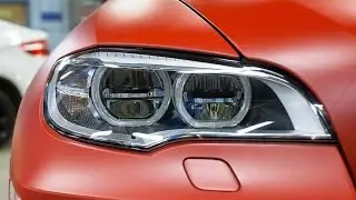 Установка LED фар на X6 E71 в BMW-Zapad