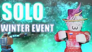 SOLO ЗИМНИЙ ИВЕНТ TOWER DEFENSE SIMULATOR! КАК ПРОЙТИ?