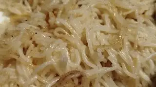 Кормлю рыбу макаронами. Подмена воды.