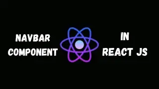 How To Create First Component In React Js | Create and Style a Navbar Component