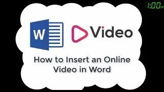 How to Insert an Online Video in Word