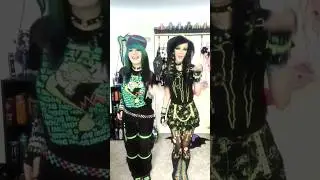 Scene Girls Just Existing 