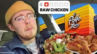 Swedish Man Tries El Pollo Loco For The First Time *Los Angeles*