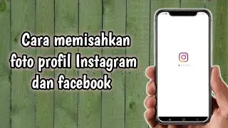 cara memisahkan foto profil Instagram dan Facebook
