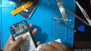 Cara bongkar Samsung a30s || kena air