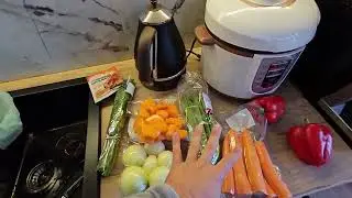 Накупил Продуктов ! Первый Раз Пробую Варить В Мультиварке! Началась Истерика 🤣