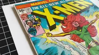 X-men 101 (1976) - Grade Bump Project - Comic Book Cleaning and Pressing - CGC, CBCS, PGX
