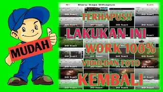 Cara  memulihkan/mengembalikan vidio dan foto yg terhapus di hp realme maupun oppo