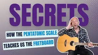 How to Unlock All Fretboard Notes with One Shape | Most Popular Guitar Scale Shape