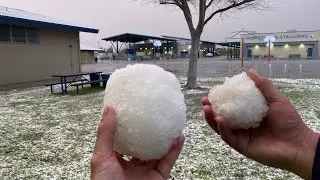 Fresno Snow For The First Time Since 1998 | February 22 (2023)