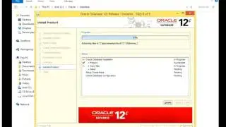 Oracle DataBase 12c Installation on Windows 8.0 or 8.1 Video 2