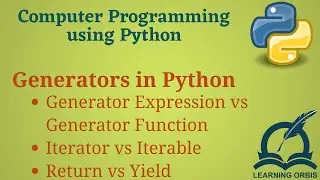 [Python Programming Basics to Advanced]: Lab 31: Generators in Python