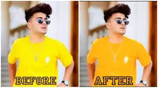 How to Change dress/Cloth color in Adobe Photoshop 2020 in Hindi | By Sachu Tech Zone