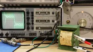 Трансформатор и меандр №2 - исправляю ошибку, измеряем АЧХ, сдвиг фазы, время нарастания фронта
