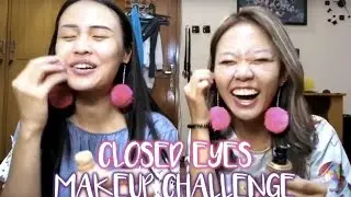 Closed Eyes Makeup Challenge ft @nitasofiani • [BAHASA INDONESIA with Eng Sub]