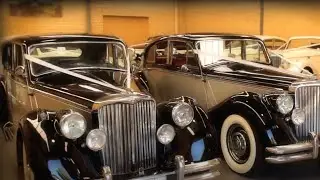 CWP video if some great classic cars for wedding hire