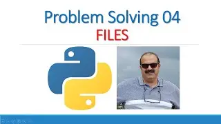 Python #9 Files, The Basics