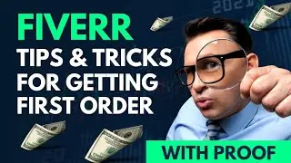 Proven tips and tricks for getting the first order on Fiverr | fiverr profile creation to 1st order🤑