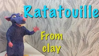 Видео лепка Крыса из Пластилина Рататуй