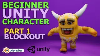 Blender Tutorial - Beginner Unity Character - Part 1 of 9: Introduction & Rough Blockout