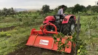 Gürkan Kılıç Yüksan Marka Rötavatör Çekimi | Massey Ferguson 2615GE