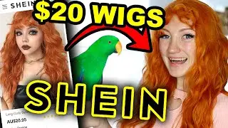 TRYING $20 WIGS FROM SHEIN!!! CHEAP WIG TRY ON HAUL 2022