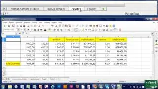 16 - Copying and pasting data from one spreadsheet to another in Calc